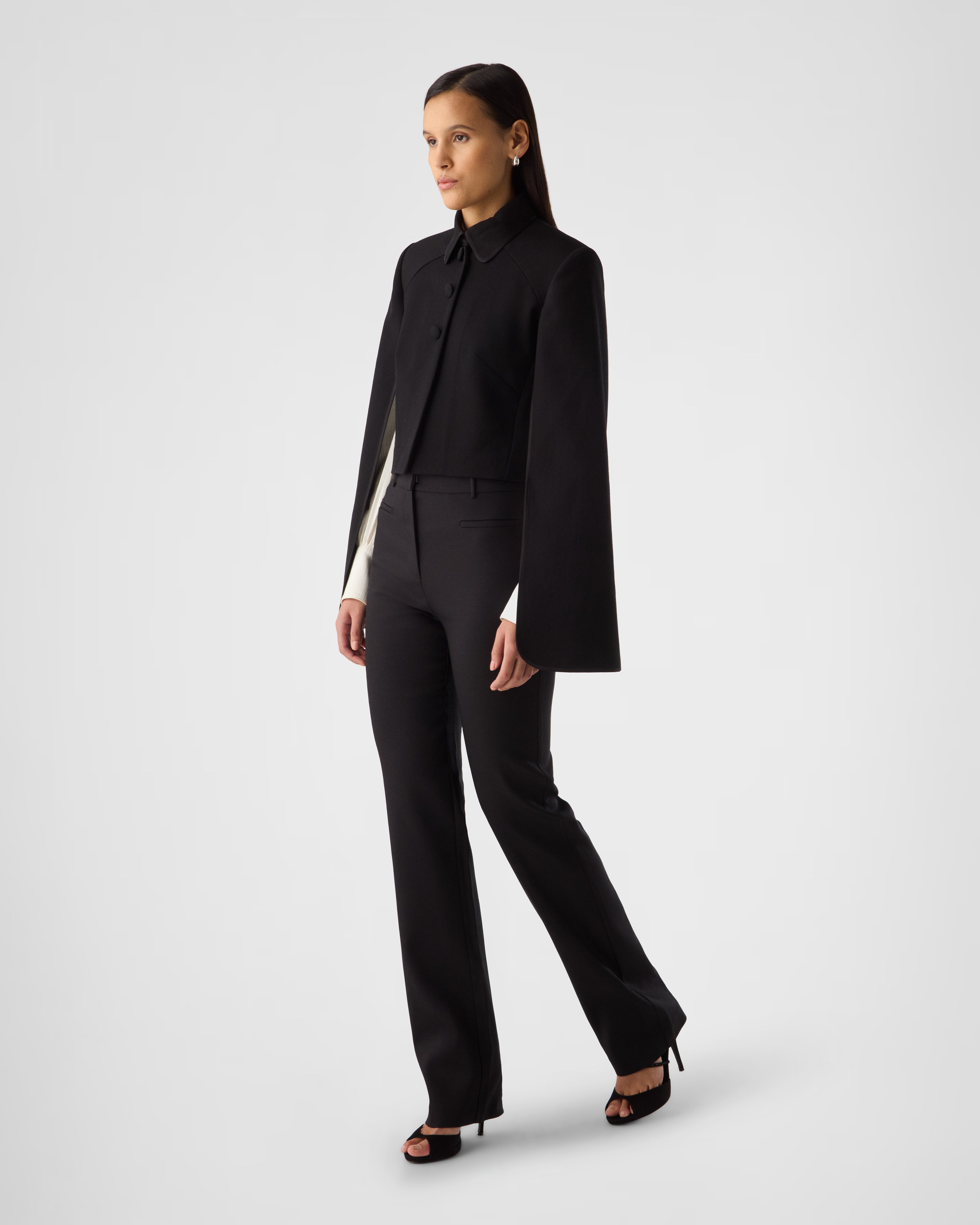 Ariel cape sleeve jacket