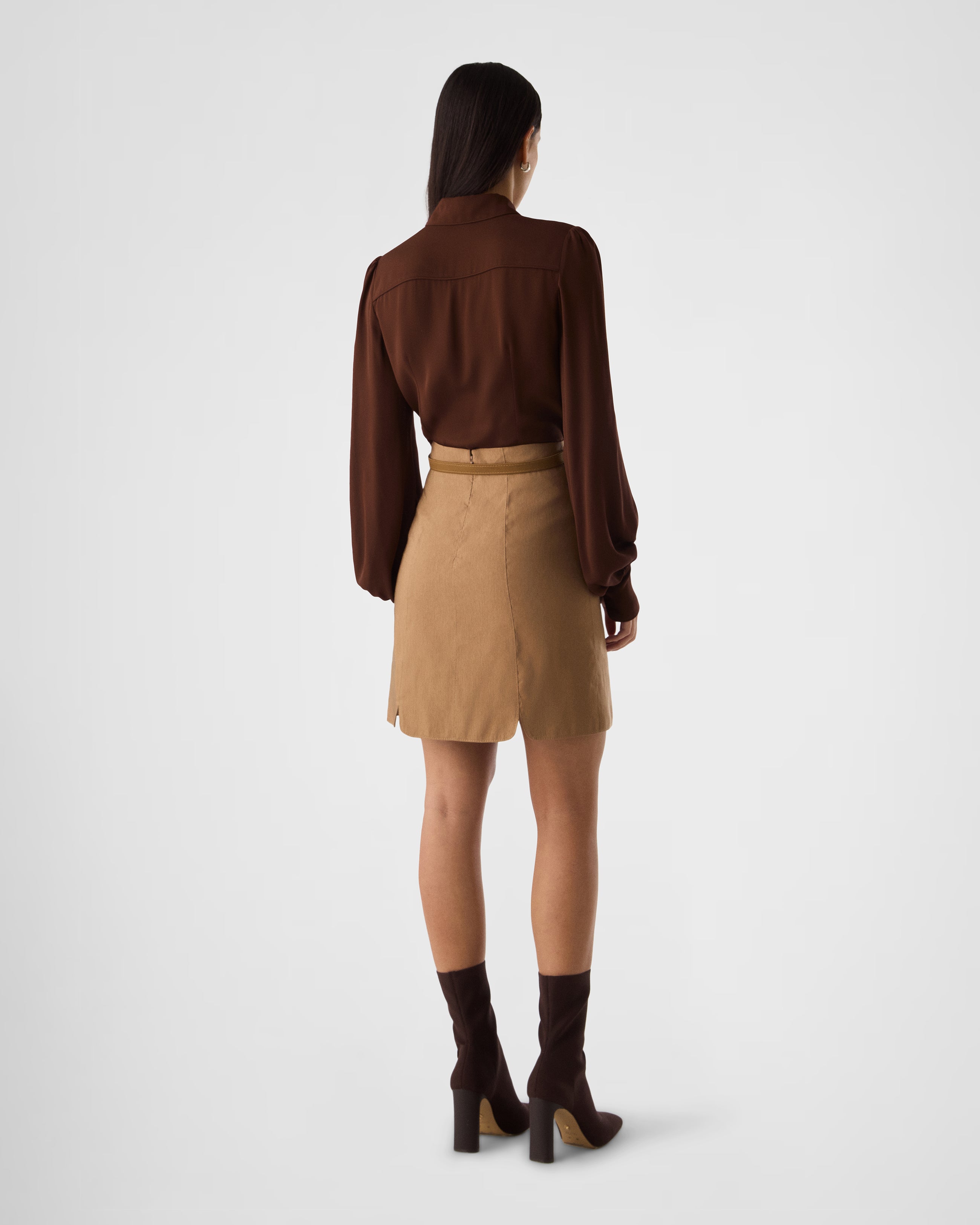 Maia shirt with voluminous sleeves