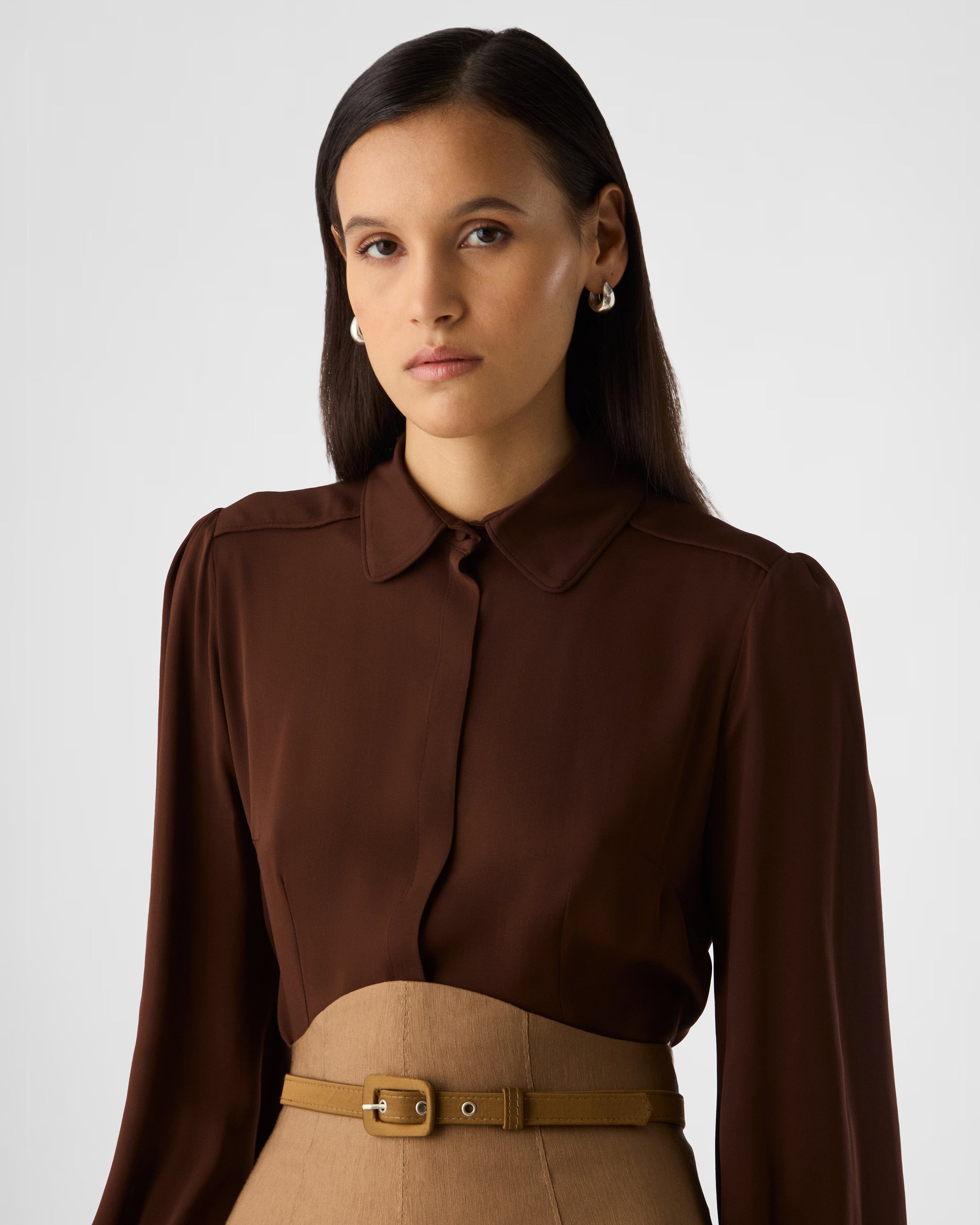 Maia shirt with voluminous sleeves
