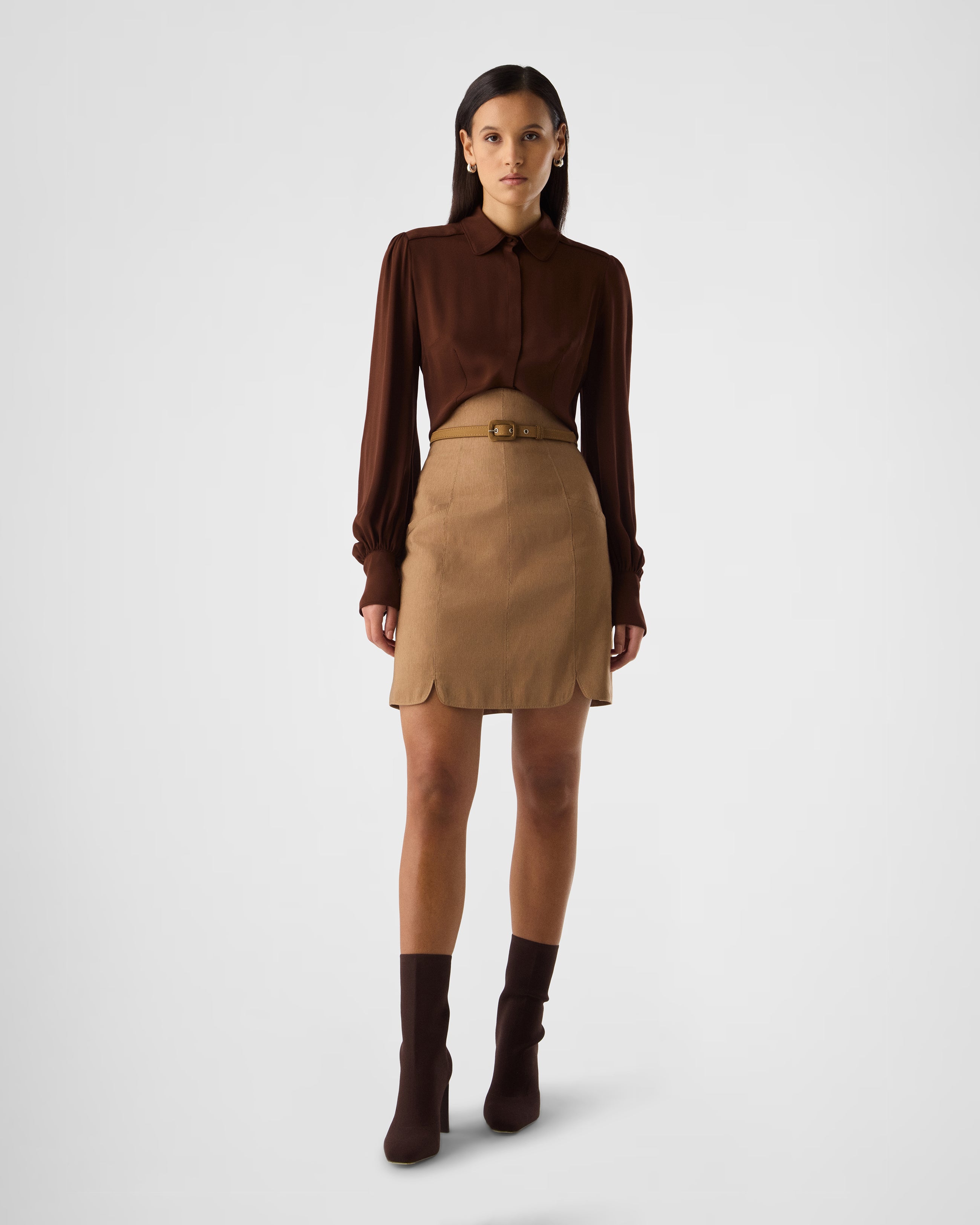 Maia shirt with voluminous sleeves